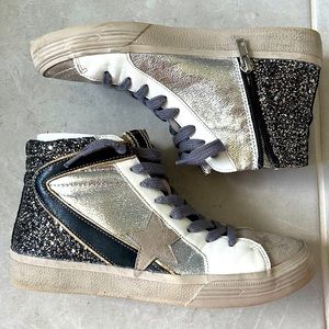 Shu Shop Star Sneakers Golden Goose dupes